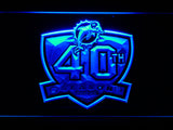 Miami Dolphins 40th Anniversary LED Sign - Blue - TheLedHeroes