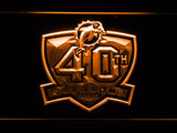 Miami Dolphins 40th Anniversary LED Sign - Orange - TheLedHeroes