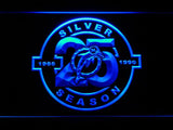 Miami Dolphins Silver Season LED Neon Sign Electrical - Blue - TheLedHeroes