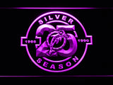 FREE Miami Dolphins Silver Season LED Sign - Purple - TheLedHeroes