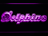 Miami Dolphins (5) LED Sign - Purple - TheLedHeroes