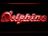 Miami Dolphins (5) LED Sign - Red - TheLedHeroes