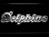 Miami Dolphins (5) LED Neon Sign Electrical - White - TheLedHeroes
