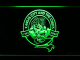 Kansas City Chiefs 40th Anniversary LED Sign - Green - TheLedHeroes