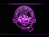 Kansas City Chiefs 40th Anniversary LED Sign - Purple - TheLedHeroes