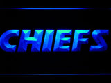 Kansas City Chiefs (2) LED Neon Sign USB - Blue - TheLedHeroes