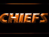 Kansas City Chiefs (2) LED Neon Sign USB - Orange - TheLedHeroes