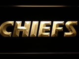 Kansas City Chiefs (2) LED Neon Sign Electrical - Yellow - TheLedHeroes