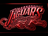 FREE Jacksonville Jaguars (4) LED Sign - Red - TheLedHeroes