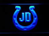 Indianapolis Colts 50th Anniversary LED Neon Sign USB - Blue - TheLedHeroes