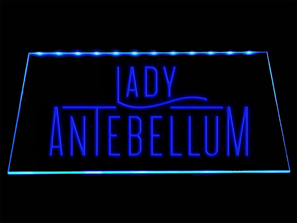 FREE Lady Antebellum LED Sign - Blue - TheLedHeroes