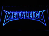 FREE Metallica (4) LED Sign - Blue - TheLedHeroes