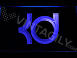 Kevin Durant LED Neon Sign USB - Blue - TheLedHeroes