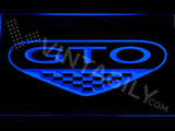 FREE Pontiac GTO LED Sign - Blue - TheLedHeroes