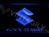 FREE Suzuki GSX-R 1000 LED Sign - Blue - TheLedHeroes