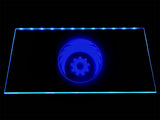 Fallout Brotherhood of Steel LED Neon Sign USB - Blue - TheLedHeroes