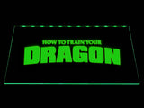 FREE How to Train your Dragon LED Sign - Green - TheLedHeroes