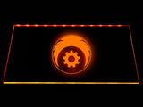 FREE Fallout Brotherhood of Steel LED Sign - Orange - TheLedHeroes