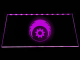 Fallout Brotherhood of Steel LED Neon Sign Electrical - Purple - TheLedHeroes