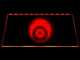 Fallout Brotherhood of Steel LED Neon Sign USB - Red - TheLedHeroes