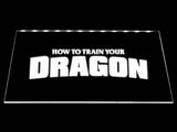 FREE How to Train your Dragon LED Sign - White - TheLedHeroes