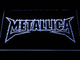 FREE Metallica (4) LED Sign - White - TheLedHeroes