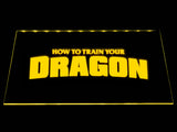 FREE How to Train your Dragon LED Sign - Yellow - TheLedHeroes