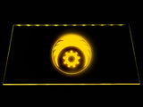 Fallout Brotherhood of Steel LED Neon Sign Electrical - Yellow - TheLedHeroes
