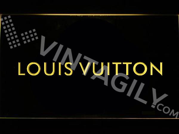 Louis Vuitton 2 LED Neon Sign Electrical - Yellow - TheLedHeroes