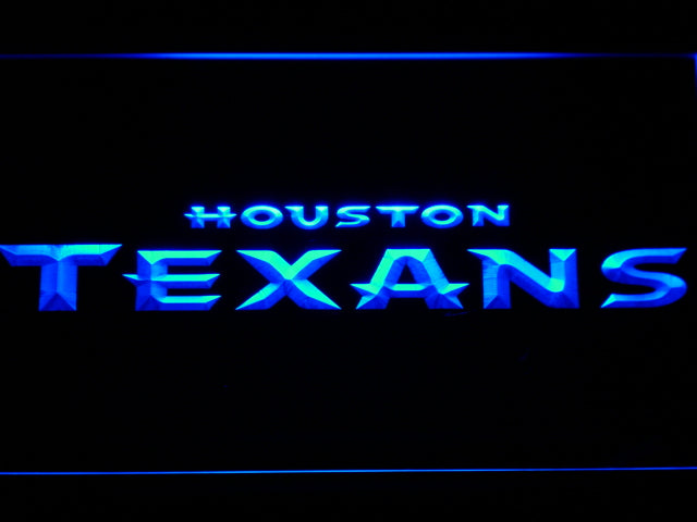 Houston Texans (3) LED Sign - Blue - TheLedHeroes