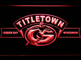 FREE Green Bay Packers Titletown LED Sign - Red - TheLedHeroes