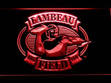 Green Bay Packers Lambeau Field LED Neon Sign Electrical - Red - TheLedHeroes
