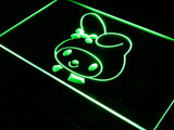 FREE My Melody Hello Kitty (2) LED Sign - Green - TheLedHeroes