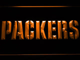 Green Bay Packers (4) LED Neon Sign Electrical - Orange - TheLedHeroes