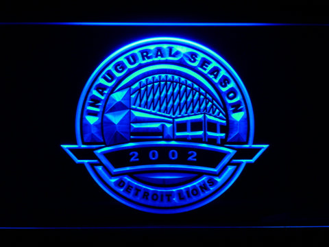 Detroit Lions Inaugural Season 2002 LED Sign -  - TheLedHeroes