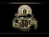 FREE Detroit Lions 60th Anniversary LED Sign - Yellow - TheLedHeroes