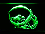 Denver Broncos (7) LED Sign - Green - TheLedHeroes