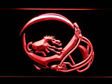 Denver Broncos (7) LED Neon Sign USB - Red - TheLedHeroes