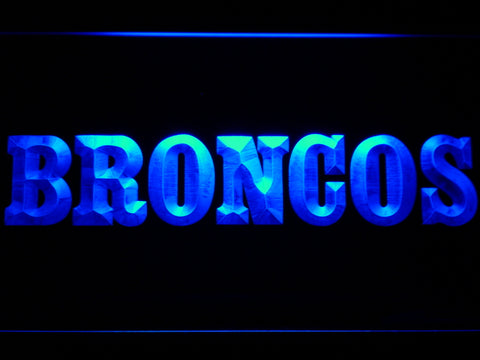 Denver Broncos (8) LED Sign -  - TheLedHeroes