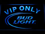 Bud Light VIP Only LED Neon Sign Electrical - Blue - TheLedHeroes