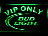 Bud Light VIP Only LED Neon Sign USB - Green - TheLedHeroes