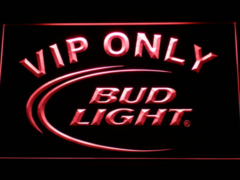 FREE Bud Light VIP Only LED Sign - Red - TheLedHeroes