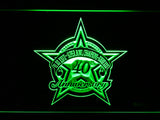 FREE Dallas Cowboys 40th Anniversary LED Sign - Green - TheLedHeroes