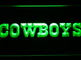 FREE Dallas Cowboys (7) LED Sign - Green - TheLedHeroes