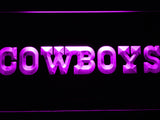 FREE Dallas Cowboys (7) LED Sign - Purple - TheLedHeroes