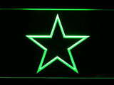 Dallas Cowboys (8) LED Neon Sign Electrical - Green - TheLedHeroes