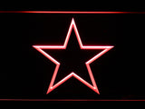 Dallas Cowboys (8) LED Sign - Red - TheLedHeroes