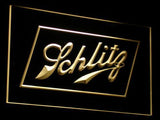 Schlitz LED Neon Sign Electrical - Yellow - TheLedHeroes
