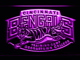 Cincinnati Bengals Training Camp Georgetown College LED Sign - Purple - TheLedHeroes