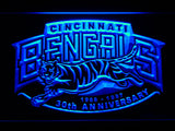 FREE Cincinnati Bengals 30th Anniversary LED Sign - Blue - TheLedHeroes